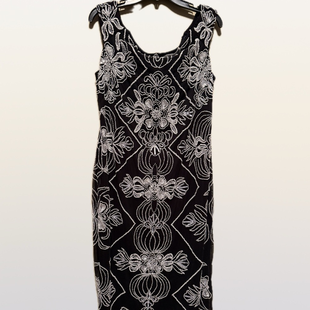 Adrianna Papell Beaded Dress
